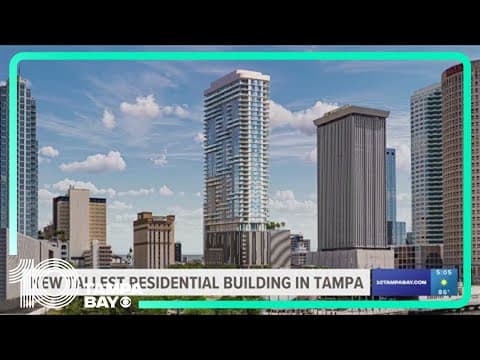 Construction of Tampa's tallest residential building underway