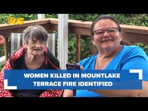 Family identifies mother, daughter killed in Mountlake Terrace fire Monday