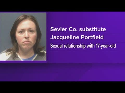 Affidavit: Substitute teacher arraigned for having sexual relations with 17-year-old student