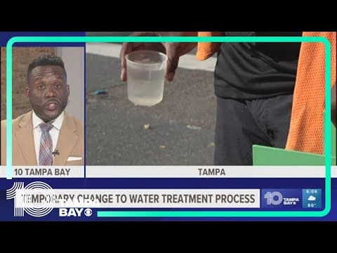 Tampa water disinfection process to change taste, smell temporarily