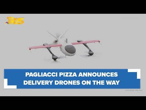 Pagliacci Pizza announces delivery drones are on the way
