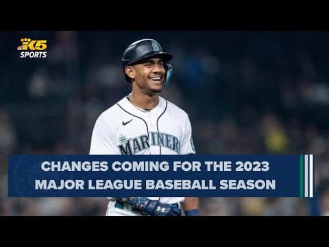 Changes coming in the 2023 MLB season