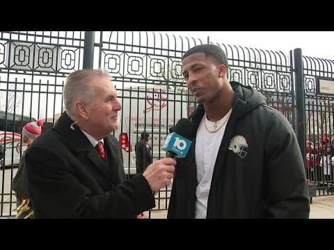 Ohio State LB Sonny Styles discusses Buckeyes' national championship celebration