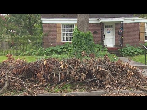 Southest Houston neighborhood still dealing with debris after Beryl