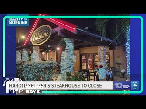 Harold Seltzer's Steakhouse closing its doors at the end of September