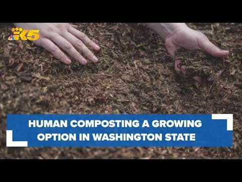 Composting of human remains a growing option, industry in Washington state