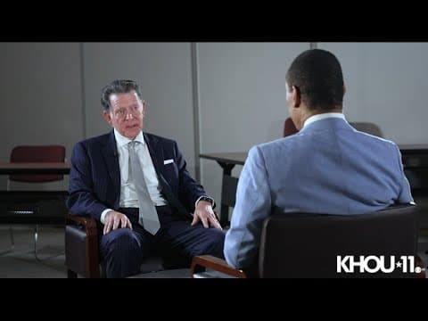 Len Cannon speaks one-on-one with Paxton lawyer Dan Cogdell