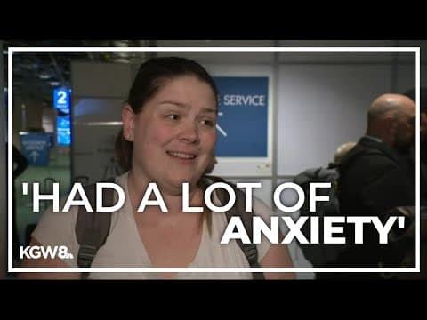 First Alaska Airlines flight from Portland International Airport since door plug blowout takes off