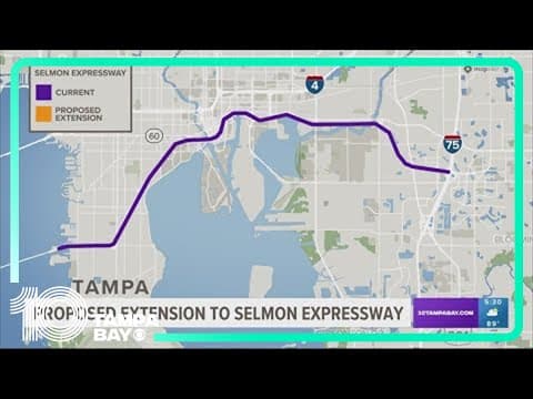 Proposed extension to Selmon Expressway