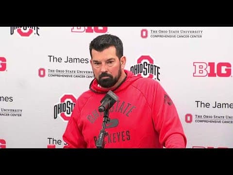 Ryan Day press conference | Ohio State Football Spring Practice Update - March 22, 2022