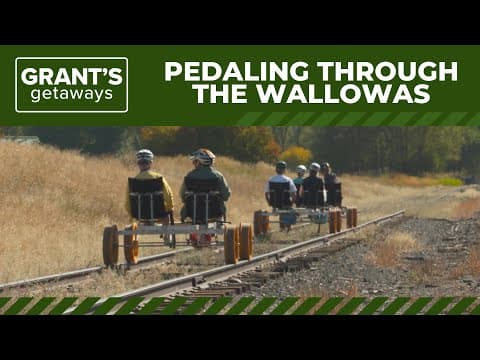Riding the rail through Oregon's Wallowa Mountains
