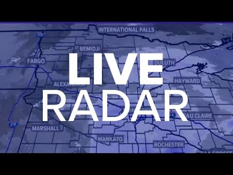 LIVE RADAR: Twin Cities under winter weather advisory; up to 5 inches possible