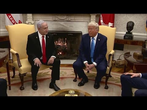 Trump won't rule out deploying US troops to Gaza, sees 'long-term' ownership