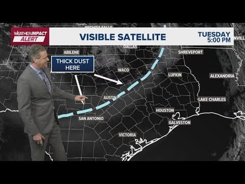 NWS: Dust cloud moving through Brazos Valley