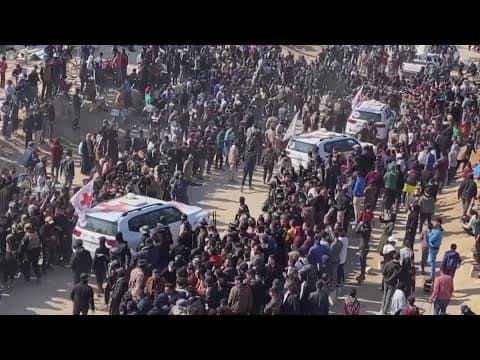 Israeli hostages freed in exchange for Palestinian prisoners