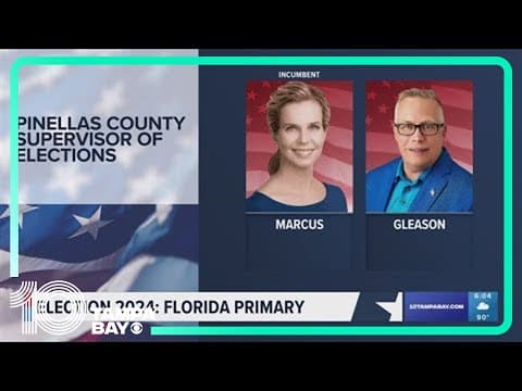 Race for Pinellas County Supervisor of Elections heats up in the 2024 Florida Primary Election