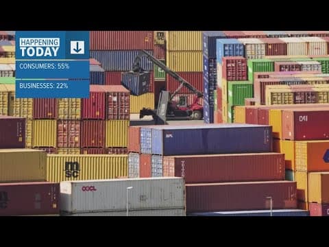 New tariffs take effect today as experts say American consumers are paying more of the burden