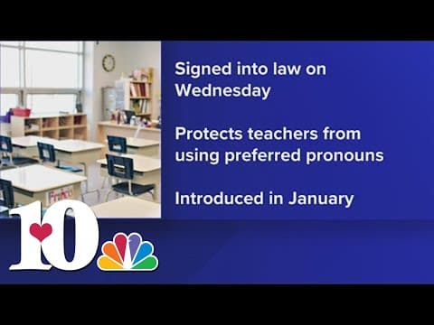 TN bill protecting employees in schools who refuse to use preferred pronouns signed by Gov. Lee