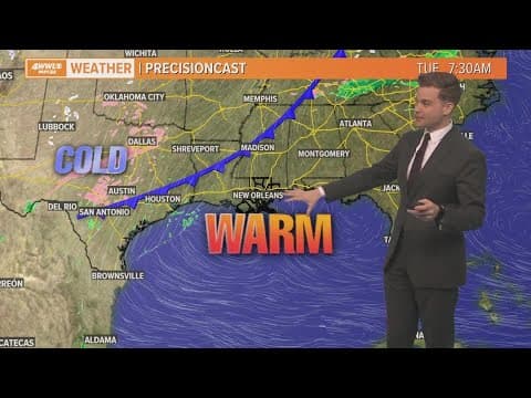 New Orleans Weather: Warm, foggy to start the week