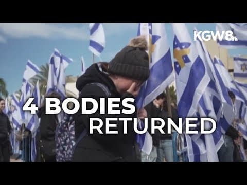 Hamas releases four hostages' bodies; six live hostages to be freed Saturday