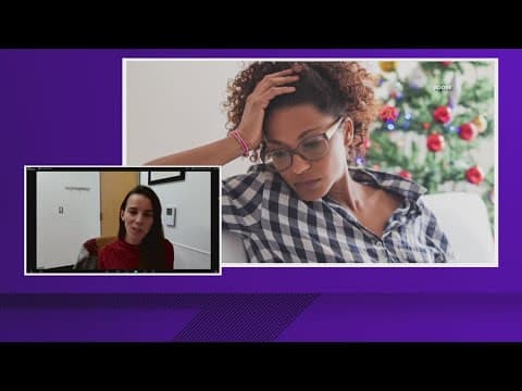 Mental health tips to help you cope during the holidays