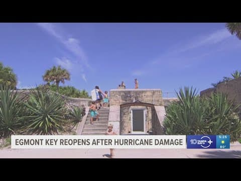 This beach in St. Pete just reopened after recovering from hurricane damage