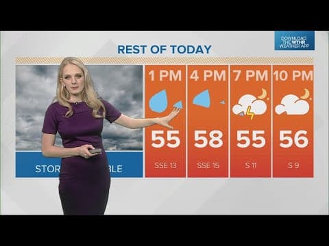 Live Doppler 13 forecast | Noon update for Friday, March 8, 2024