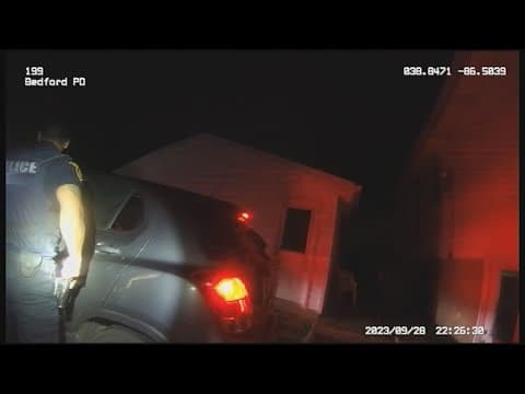 Body cam footage released in deadly Bedford police shooting