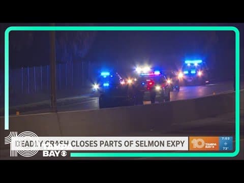 Selmon Expressway reopened after deadly crash closed portion of road