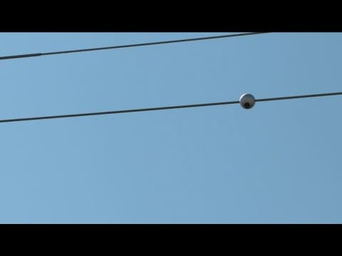 What are those big spheres on power lines?