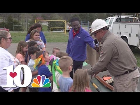 KUB shows importance of safety by burning hot dog and a toy squirrel