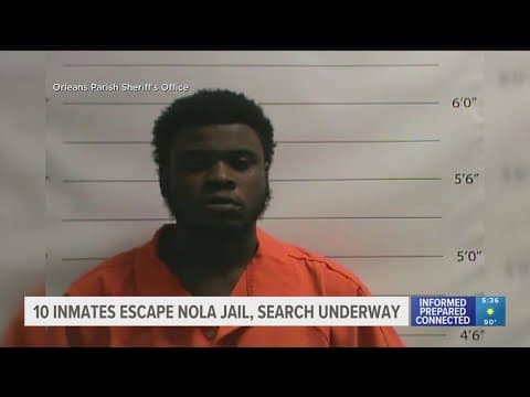 9 inmates still on the run after New Orleans jail escape; sheriff cites lock failures