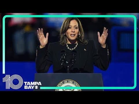 Vice President Kamala Harris delivers remarks after conceding election to Trump