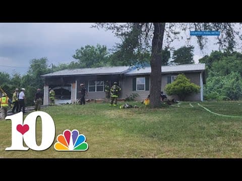 Fire heavily damages Rocky Hill home