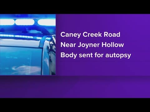 Body found in middle of Caney Creek Road in Roane County