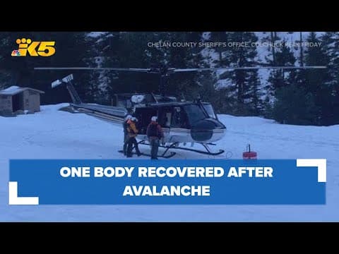 Body of one Colchuck Peak avalanche victim recovered
