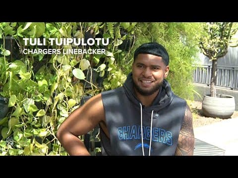 Tuli Tuipulotu, LA Chargers Linebacker | In-depth interview from São Paulo, Brazil