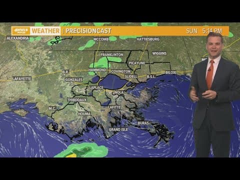 New Orleans Weather: More fog, rain likely Sunday then strong front next week