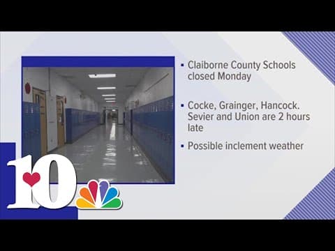 Upcoming school closings, delays on Jan. 23