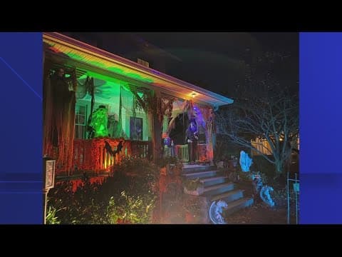 Halloween fun on North Jackson Street