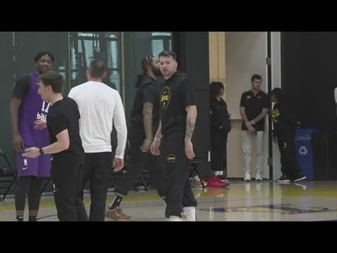 Luka Doncic may debut for the Lakers this Saturday, LA coach says