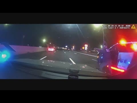 Video shows the moments before police shoot a man accused of killing a police officer