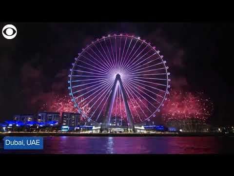 Dubai Eye Ferris wheel opens to public with fireworks show