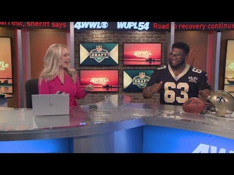Marlon Favorite, WWL Saints Analyst, has his insight into the NFL draft
