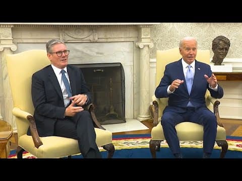 President Joe Biden holds bilateral meeting with Prime Minister Keir Starmer of United Kingdom