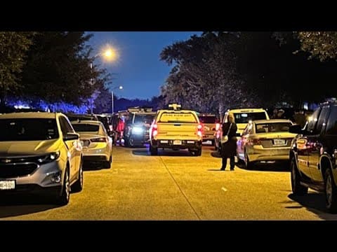 Sgt. Ben Beall with HCSO gives update on deadly shooting in NW Harris Co.