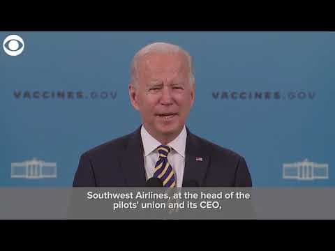 President Biden: Vaccination requirements should not be another issue that divides us