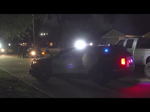 HPD: Family held at gunpoint while unloading groceries, neighbor shot in back