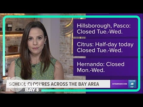 Tons of local schools affected by Tropical Storm Idalia