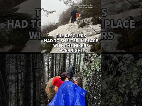 3 hikers rescued from Table Mountain in the Columbia River Gorge